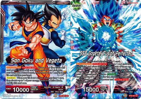 Son Goku and Vegeta // SSB Gogeta, Fusion Perfected (BT6-001) [Destroyer Kings]