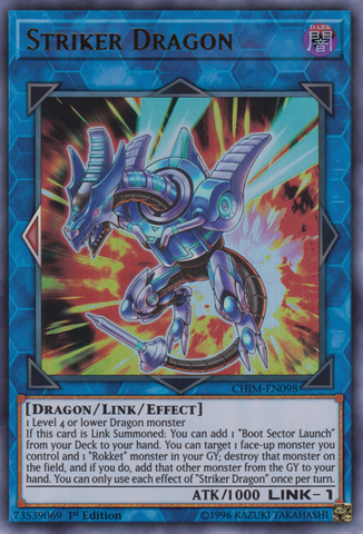 Striker Dragon [CHIM-EN098] Ultra Rare