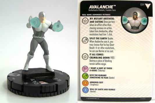 Heroclix - Marvel Animated X-Men Dark Phoenix Saga - AVALANCHE #031