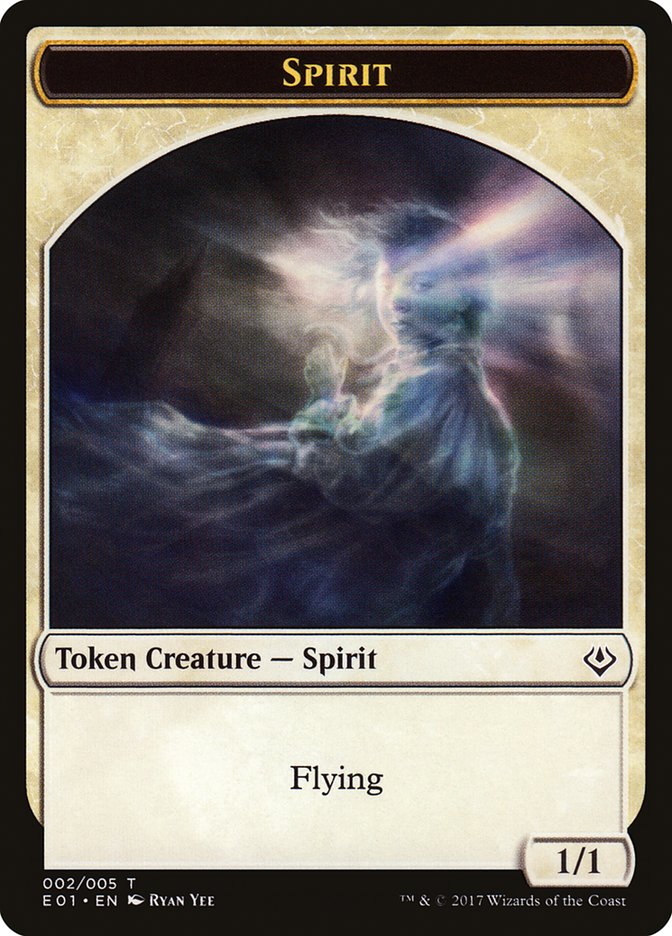 Spirit // Soldier Double-Sided Token [Archenemy: Nicol Bolas Tokens]