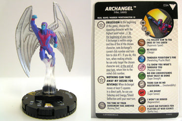 Heroclix - Marvel Animated X-Men Dark Phoenix Saga - ARCHANGEL #034