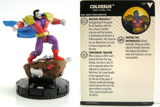 Heroclix - Marvel Animated X-Men Dark Phoenix Saga - COLOSSUS #037