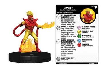 Heroclix - Marvel Animated X-Men Dark Phoenix Saga - PYRO #039