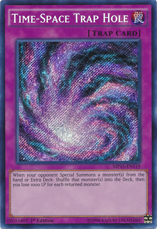 Time-Space Trap Hole [MP15-EN119] Secret Rare