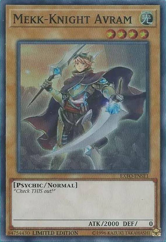 Mekk-Knight Avram [EXFO-ENSE1] Super Rare