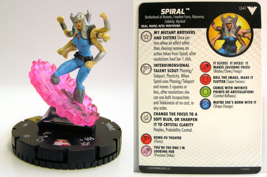 Heroclix - Marvel Animated X-Men Dark Phoenix Saga - SPIRAL #041