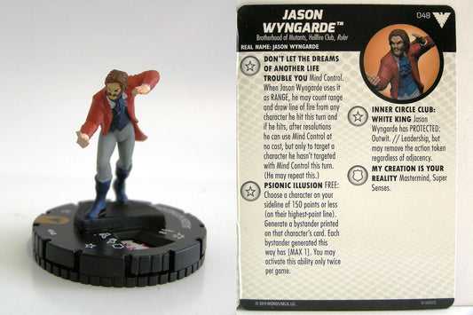 Heroclix - Marvel Animated X-Men Dark Phoenix Saga - JASON WYNGARDE #048 CHASE