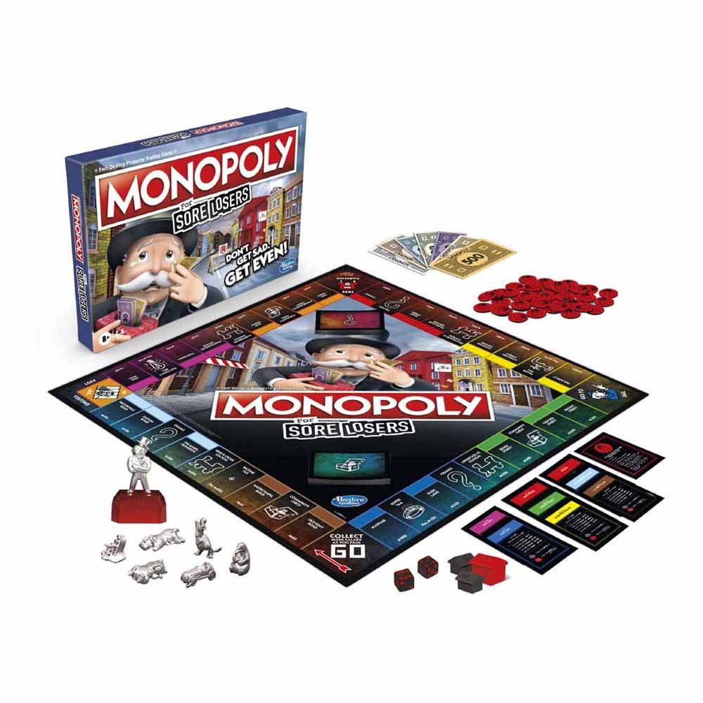 Monopoly For Sore Losers Board Game