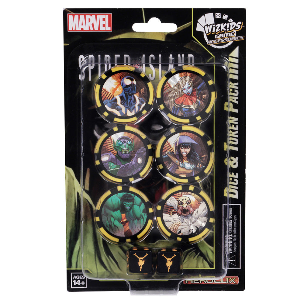 Heroclix Marvel Secret Wars Battleworld Dice & Token Pack