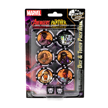 Heroclix Marvel Avengers Black Panther and the Illuminati Dice & Token Pack
