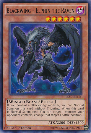 Blackwing - Elphin the Raven [LC5D-EN116] Common