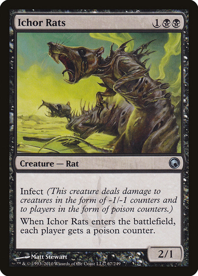 Ichor Rats [Scars of Mirrodin]