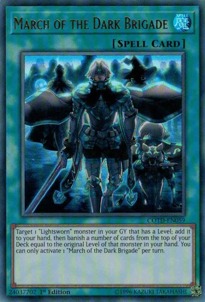 March of the Dark Brigade [COTD-EN059] Ultra Rare