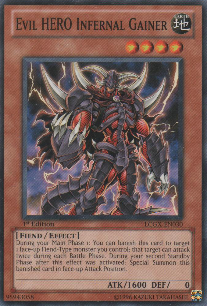 Evil HERO Infernal Gainer [LCGX-EN030] Common