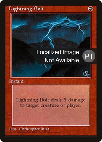 Lightning Bolt [Fourth Edition (Foreign Black Border)]