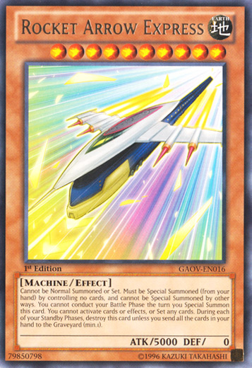 Rocket Arrow Express [GAOV-EN016] Rare