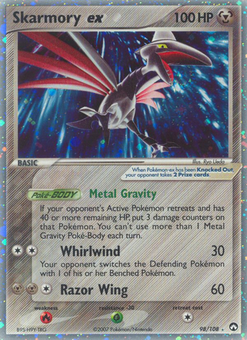 Skarmory ex (98/108) [EX: Power Keepers]