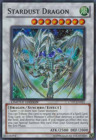 Stardust Dragon [CT07-EN021] Super Rare