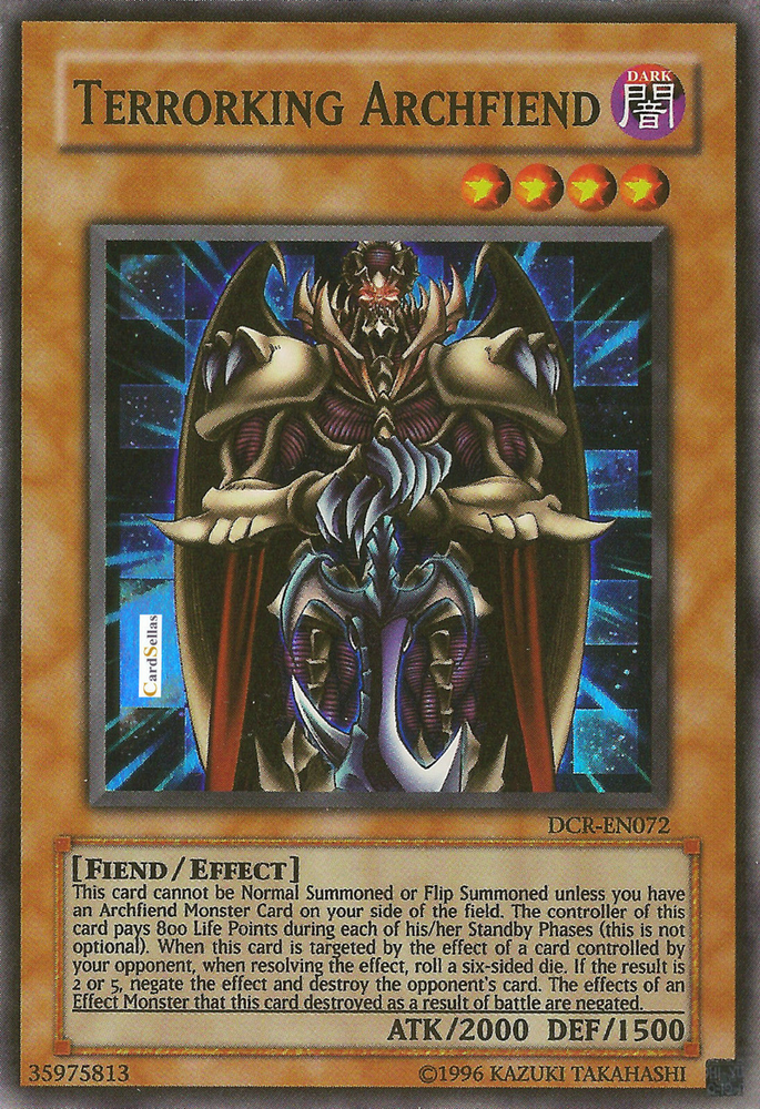 Terrorking Archfiend [DCR-EN072] Super Rare