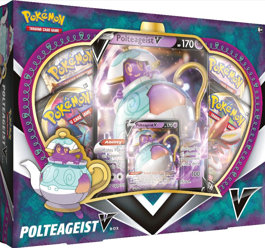 Pokemon TCG Polteageist V Box