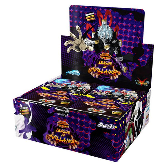 UniVersus CCG My Hero Academia CCG - Booster Box Wave 4 League of Villains