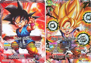 Son Goku // Rising Spirit Super Saiyan Son Goku (Starter Deck - The Extreme Evolution) (SD2-01) [Cross Worlds]