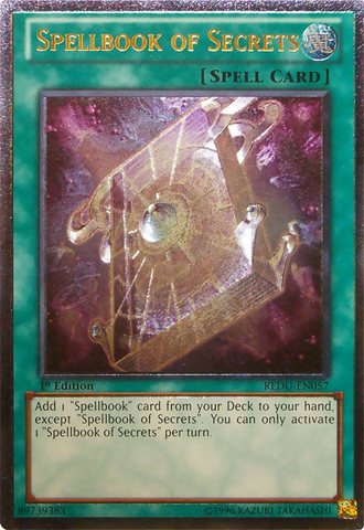 Spellbook of Secrets [REDU-EN057] Ultimate Rare