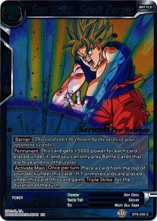 Son Goku, Spirit Forger (BT6-030_PR) [Destroyer Kings Prerelease Promos]