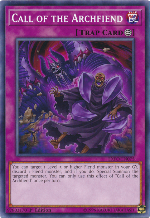 Call of the Archfiend [EXFO-EN075] Common