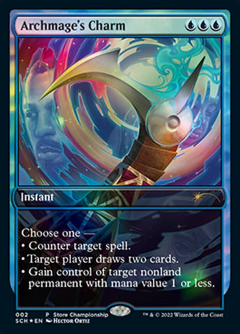 Archmage's Charm (Extended Art) [Store Championships 2022]