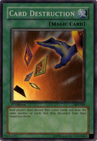 Card Destruction [SDY-042] Super Rare