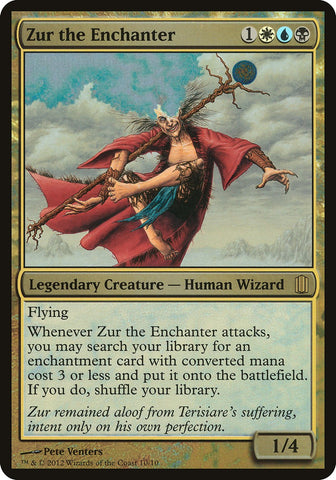 Zur the Enchanter (Oversized) [Commander's Arsenal Oversized]