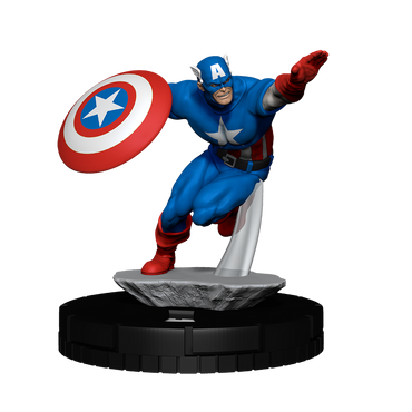 Avengers 60th Anniversary Play at Home Kit Captain America: Marvel HeroClix