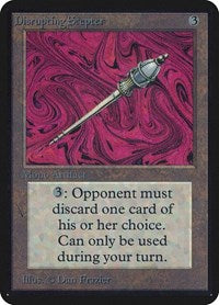 Disrupting Scepter [Limited Edition Alpha]