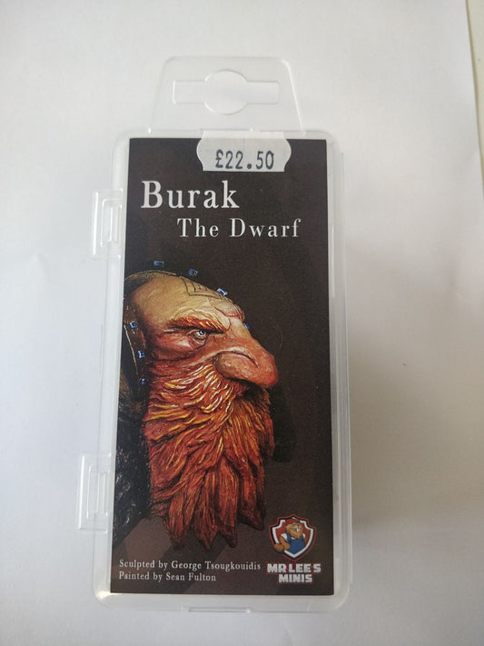 Mr Lee's Minis Burak the Dwarf Miniature Bust
