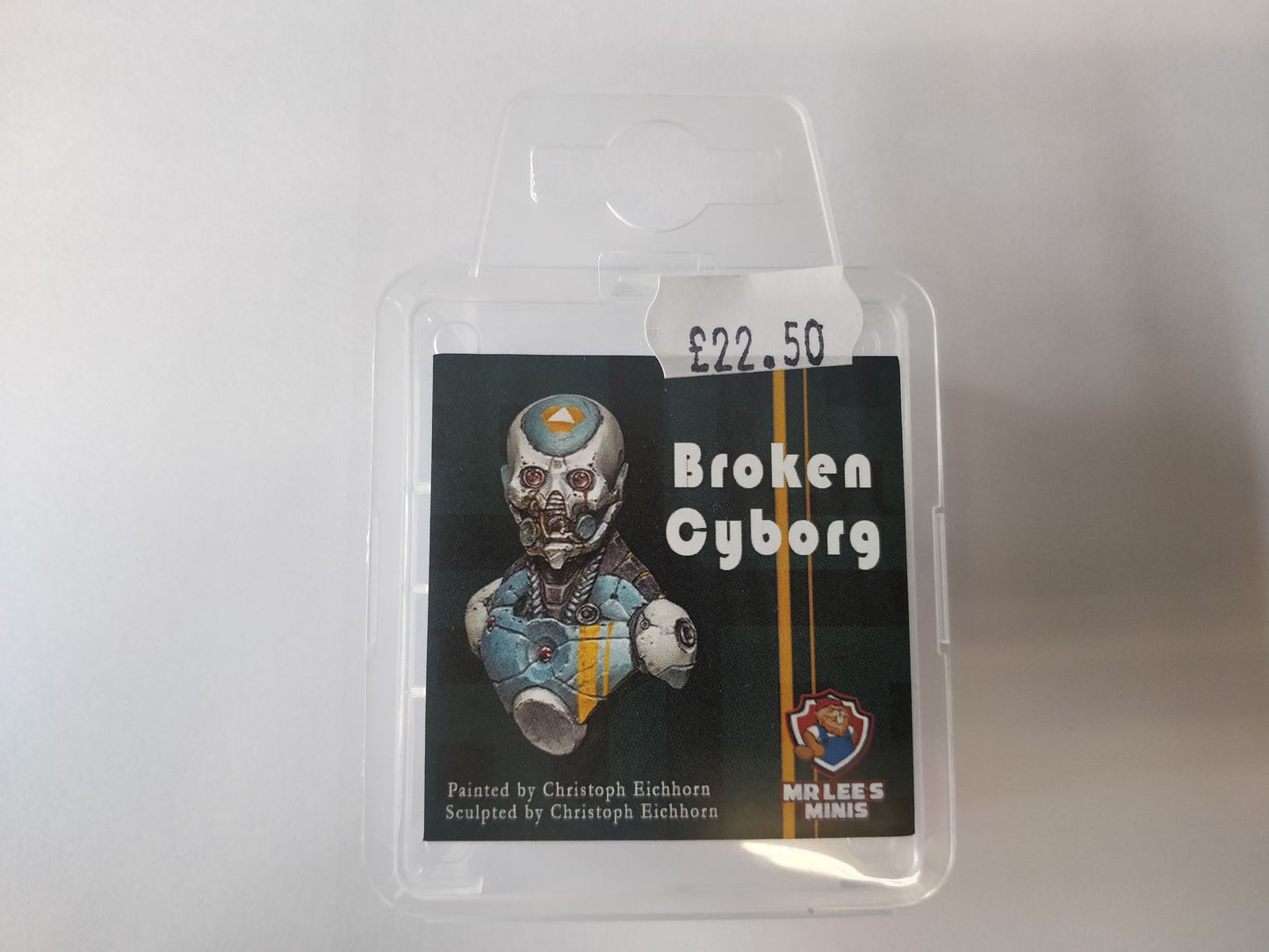 Mr Lee's Minis Broken Cyborg Miniature Bust