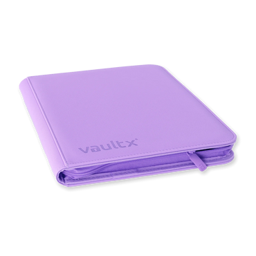 Vault X 12 Pocket eXo-Tec Zip Binder Just Purple