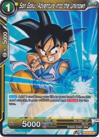 Son Goku, Adventure into the Unknown (BT10-099) [Rise of the Unison Warrior]