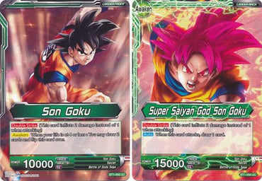 Son Goku // Super Saiyan God Son Goku (BT1-056) [Galactic Battle]