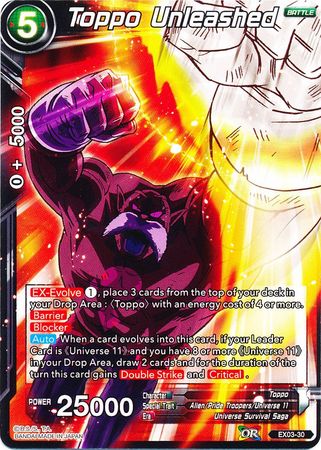 Toppo Unleashed (EX03-30) [Ultimate Box]