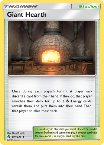 Giant Hearth (197/236) [Sun & Moon: Unified Minds]