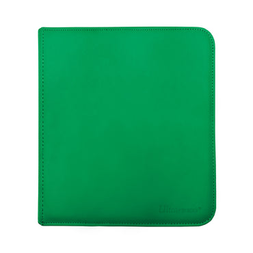 12-Pocket Zippered PRO-Binder - Green