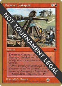 Dwarven Catapult - 1996 Eric Tam (FEM) (SB) [Pro Tour Collector Set]