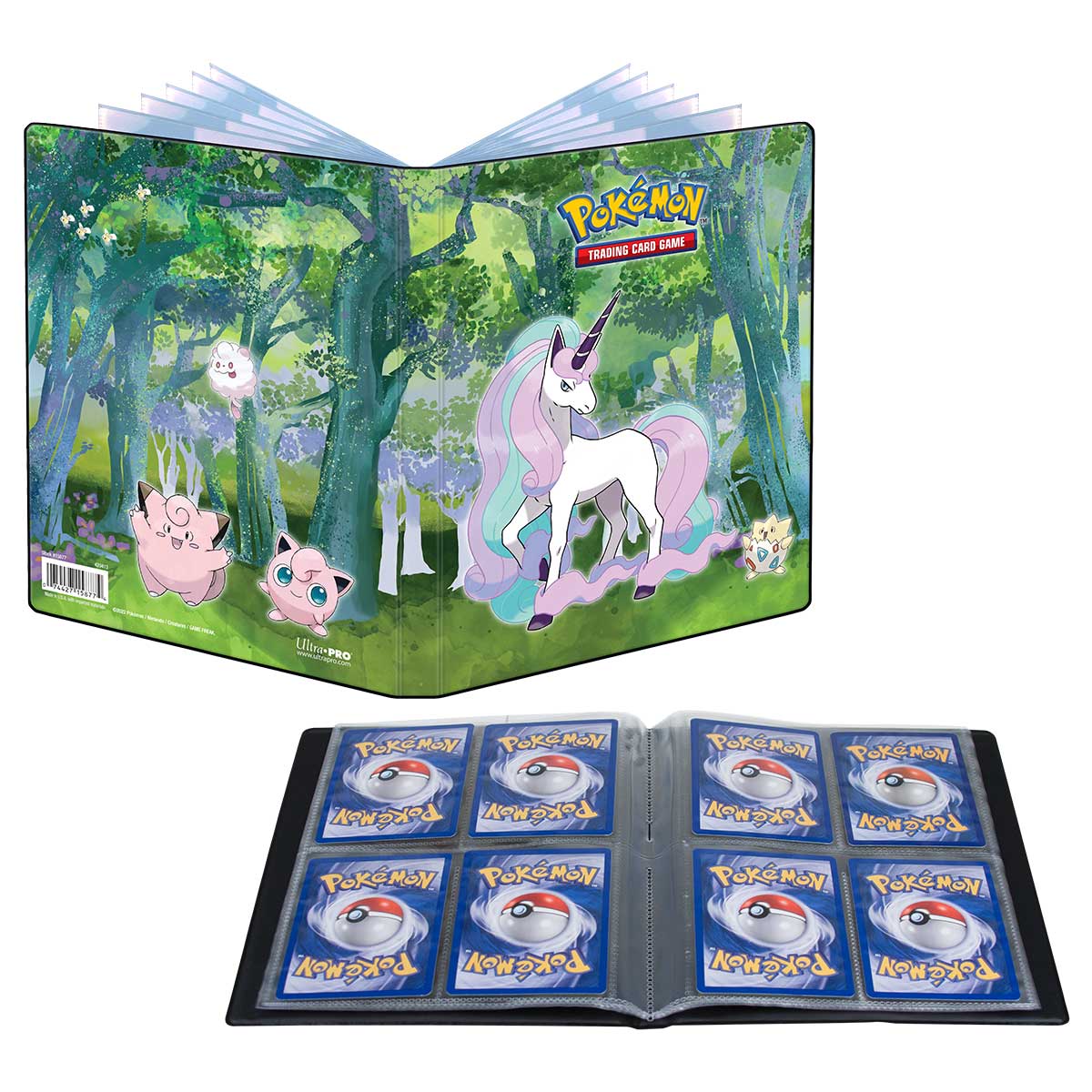 Ultra Pro - 4 Pocket Portfolio - Pokemon Gallery Series Enchanted Glade