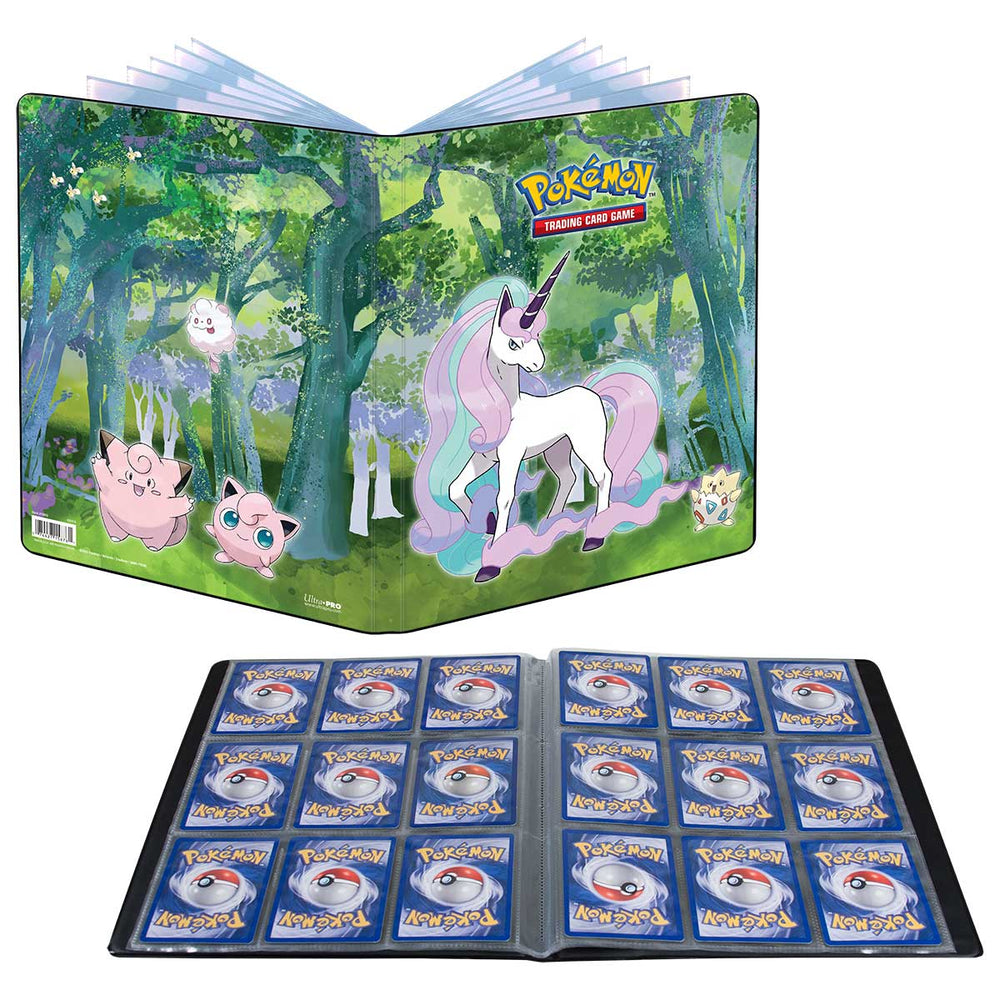 Ultra Pro - 9 Pocket Portfolio - Pokemon Gallery Series Enchanted Glade