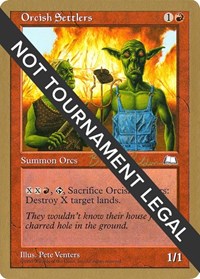 Orcish Settlers - 1998 Brian Selden (WTH) [World Championship Decks 1998]