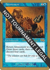 Attunement - 2000 Tom van de Logt (USG) [World Championship Decks 2000]