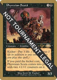 Phyrexian Scuta - 2001 Tom van de Logt (PLS) [World Championship Decks 2001]