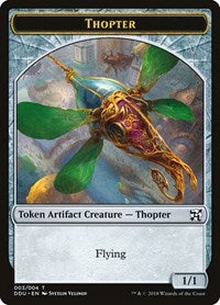 Thopter (003) Token [Duel Decks: Elves vs. Inventors Tokens]