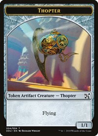 Thopter (004) Token [Duel Decks: Elves vs. Inventors Tokens]